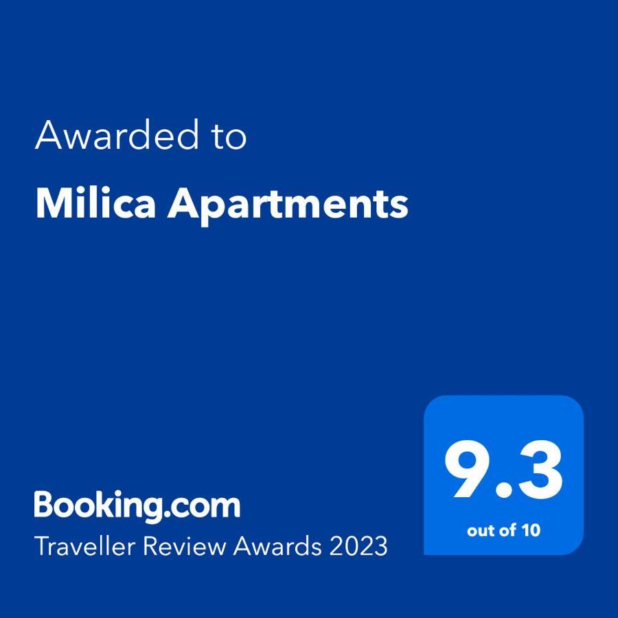 Milica Apartments Escópia Exterior foto